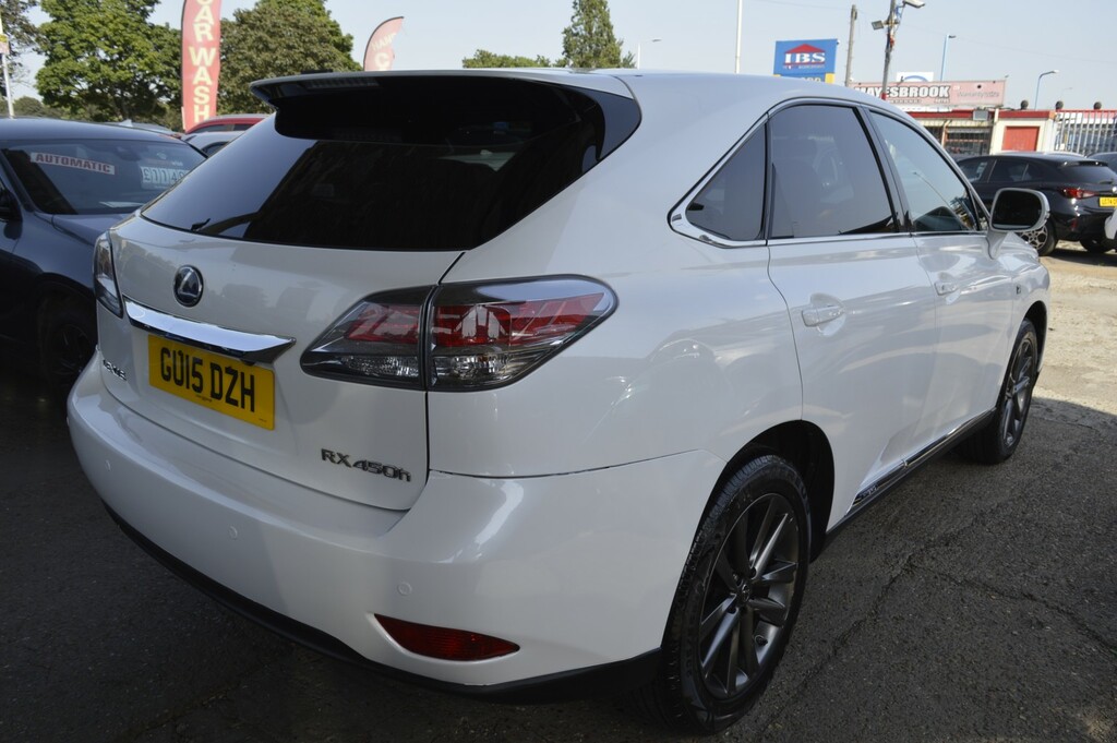 Lexus RX Suv 3.5 450H V6 F Sport 2015 White #2