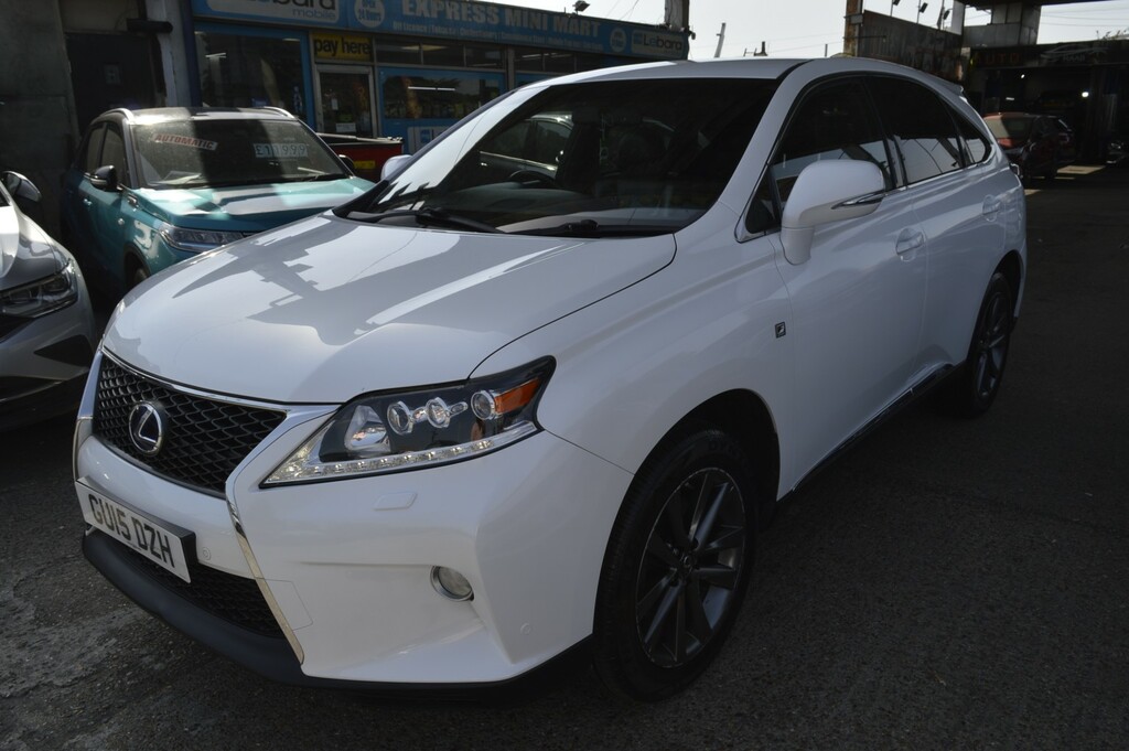 Lexus RX Suv 3.5 450H V6 F Sport 2015 White #3
