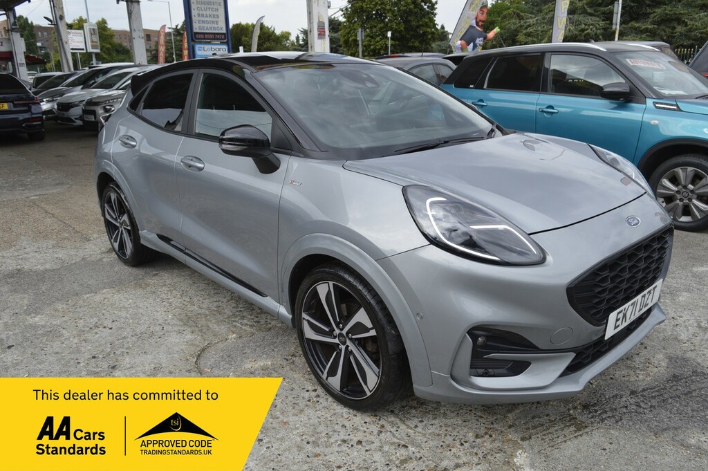 Ford Puma Suv 1.0 Puma St-line X 1.0L Ecoboost 125Ps EK71DZT Silver