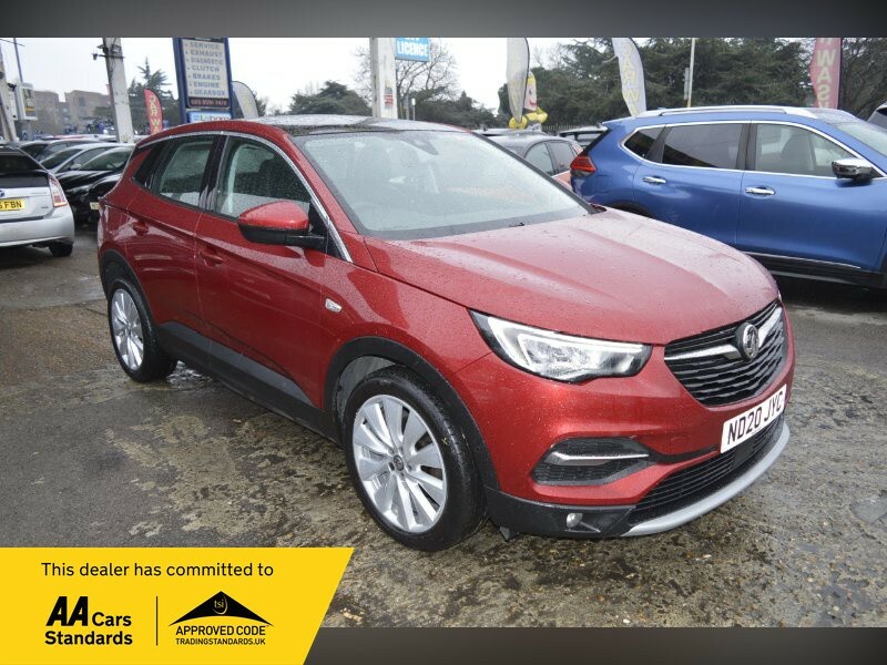 Vauxhall Grandland X 1.2 Turbo Elite Nav Red