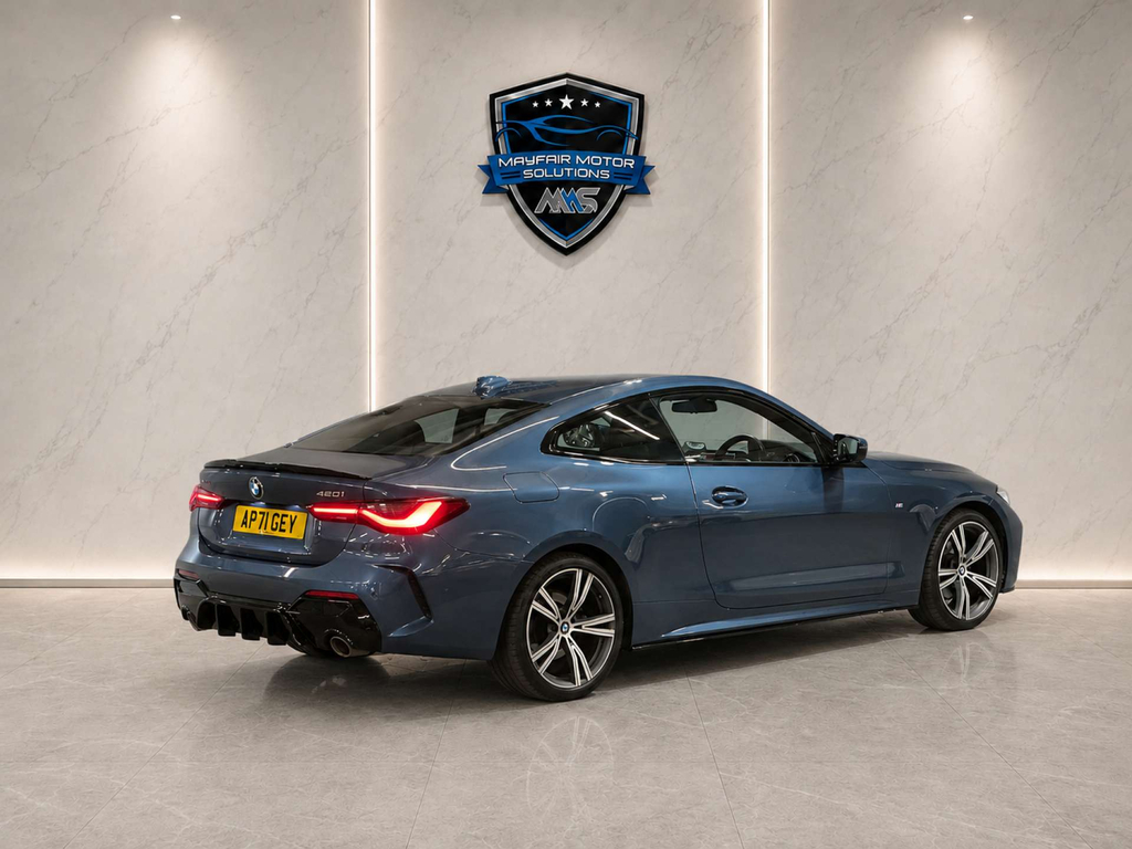 BMW 4 Series Xdrive M Sport 4Wd AP71GEY Blue #5