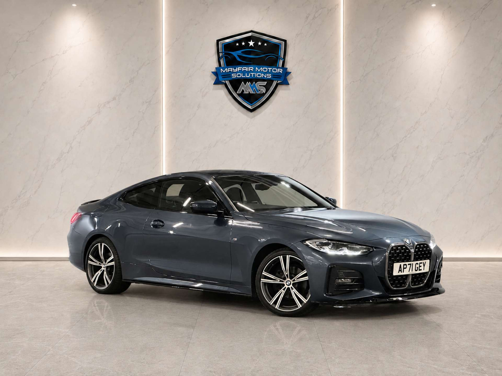 BMW 4 Series Xdrive M Sport 4Wd Blue