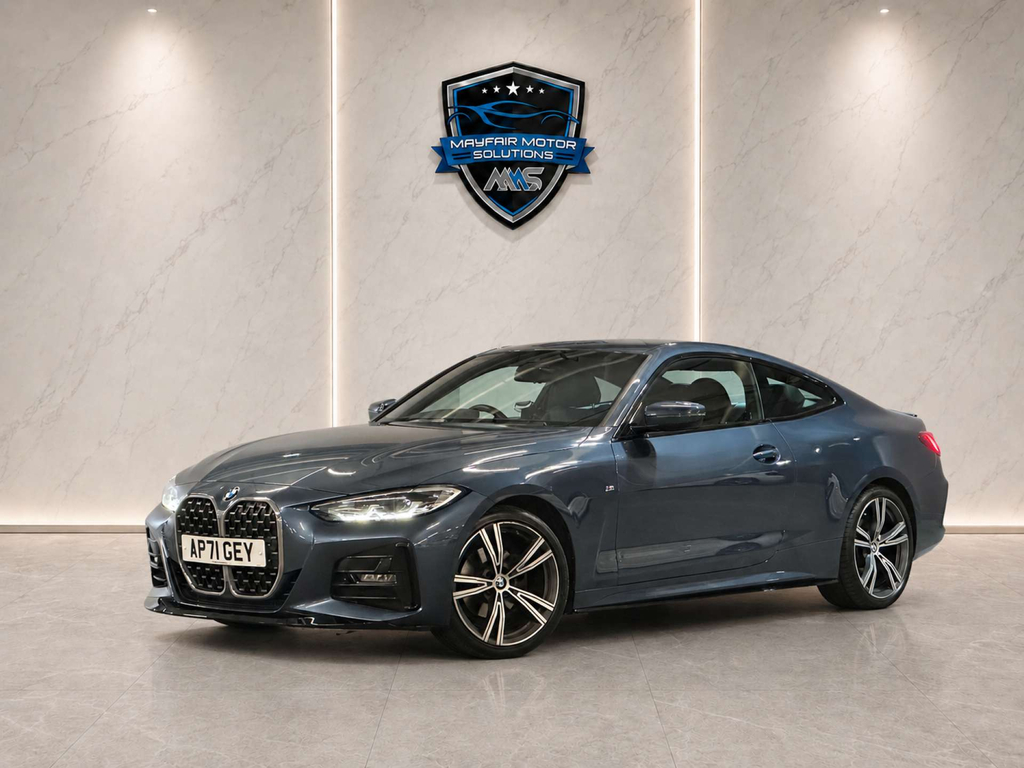 BMW 4 Series Xdrive M Sport 4Wd AP71GEY Blue #4