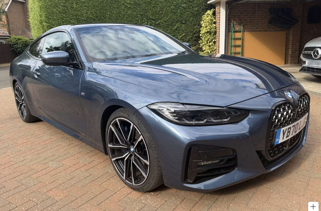 BMW 4 Series M Sport Blue