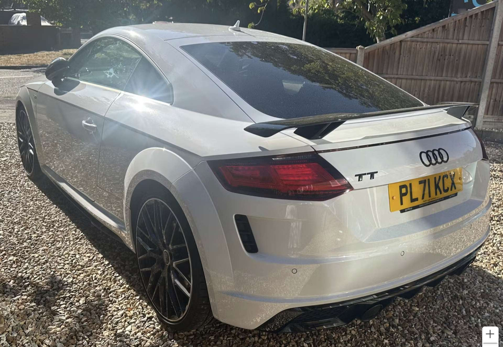 Audi TT Black Edition 45 Tfsi White #4