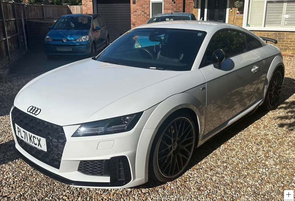 Audi TT Black Edition 45 Tfsi White #2