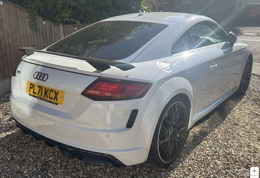 Audi TT Black Edition 45 Tfsi White #5