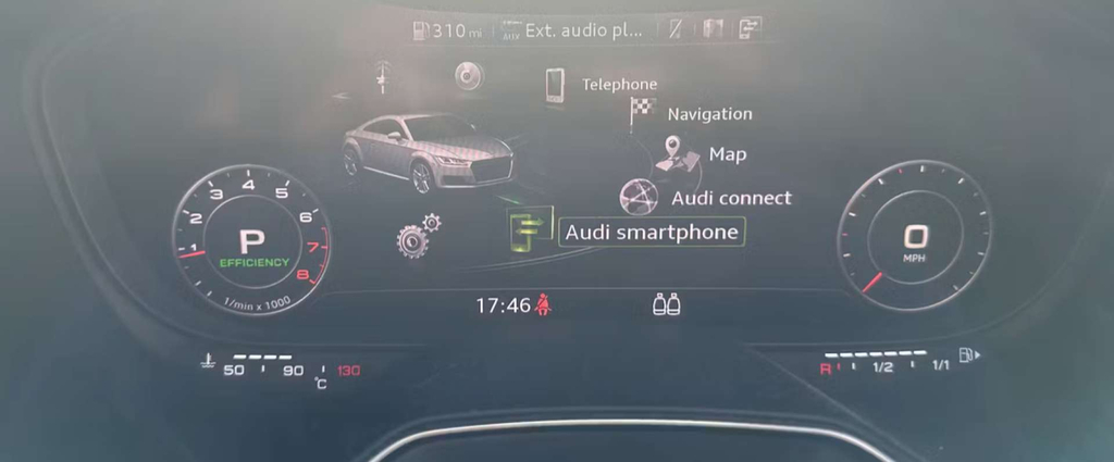 Audi TT Black Edition 45 Tfsi White #6
