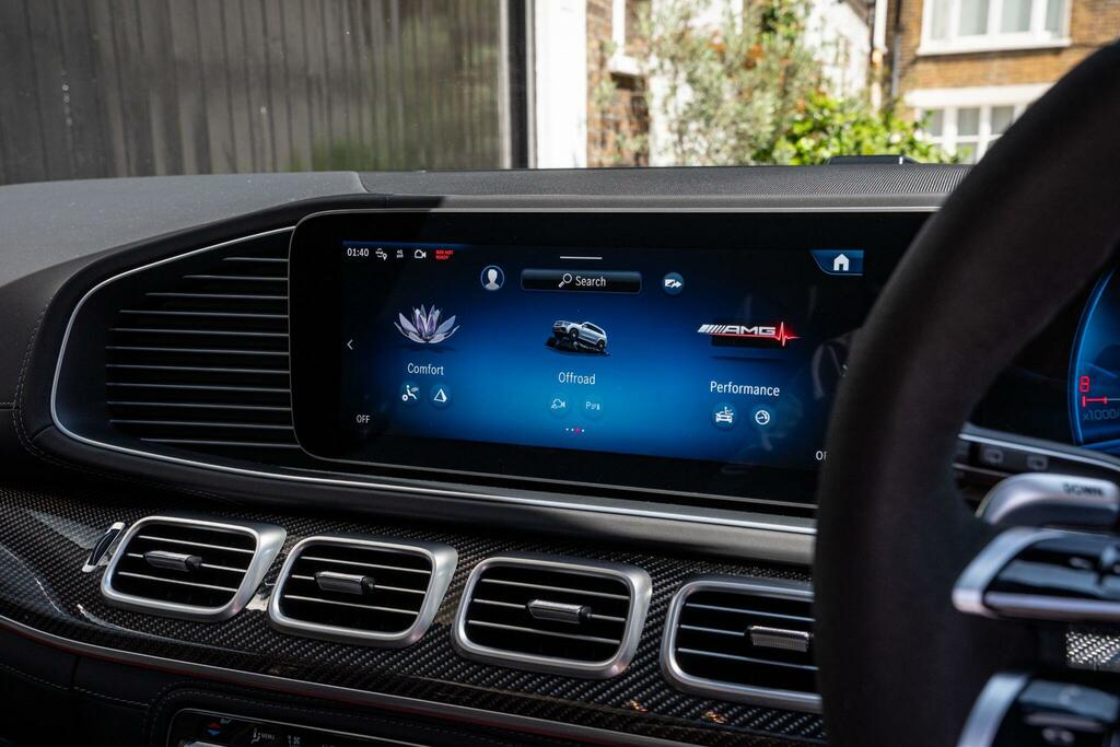 Mercedes-Benz GLS Class Gls 63 4Matic Night Edition Executive Tct Black #29