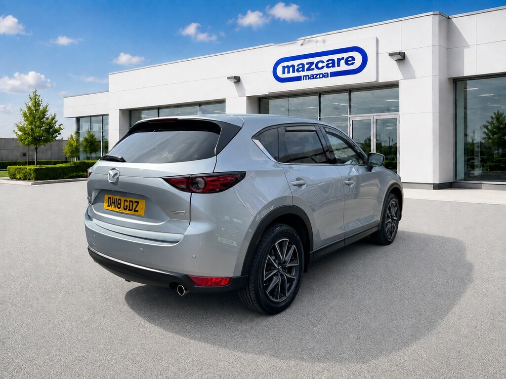 Mazda CX-5 Suv 2.2 Skyactiv-d Sport Nav 2018 Silver #4