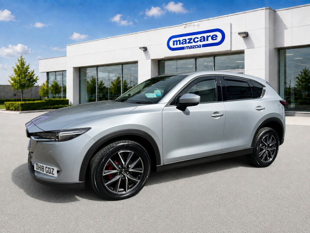 Mazda CX-5 Suv 2.2 Skyactiv-d Sport Nav 2018 Silver #3