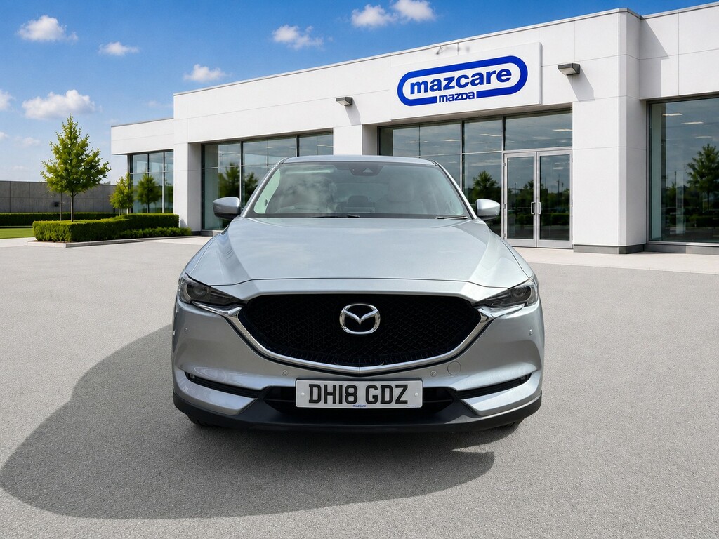 Mazda CX-5 Suv 2.2 Skyactiv-d Sport Nav 2018 Silver #2