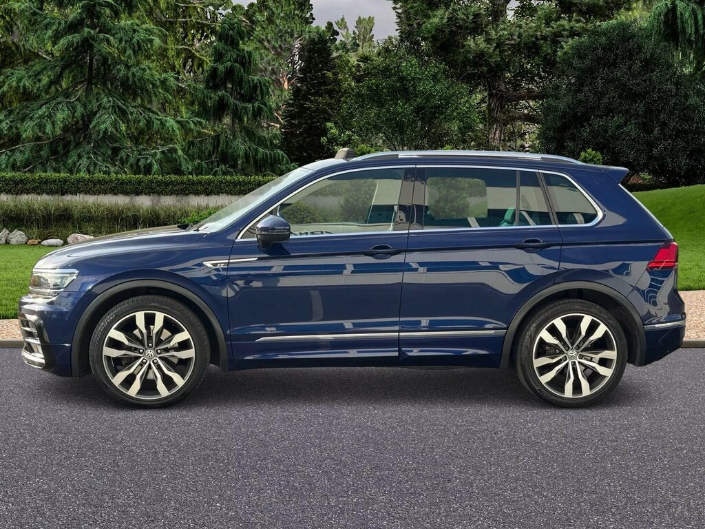 Volkswagen Tiguan 2.0 Tsi R-line Dsg 4Motion Euro 6 Ss HW67LBO Blue #6