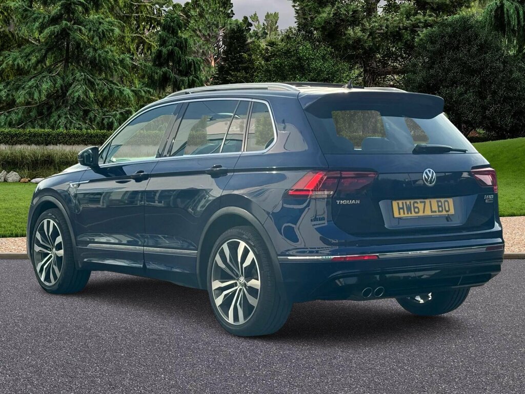 Volkswagen Tiguan 2.0 Tsi R-line Dsg 4Motion Euro 6 Ss HW67LBO Blue #5