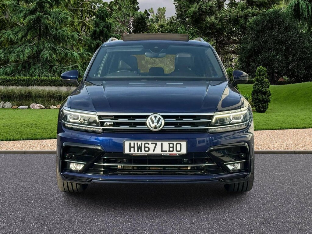 Volkswagen Tiguan 2.0 Tsi R-line Dsg 4Motion Euro 6 Ss HW67LBO Blue #3