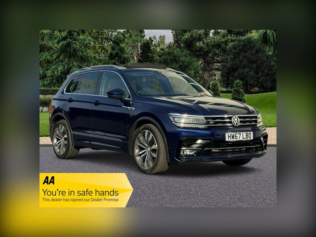 Volkswagen Tiguan 2.0 Tsi R-line Dsg 4Motion Euro 6 Ss Blue