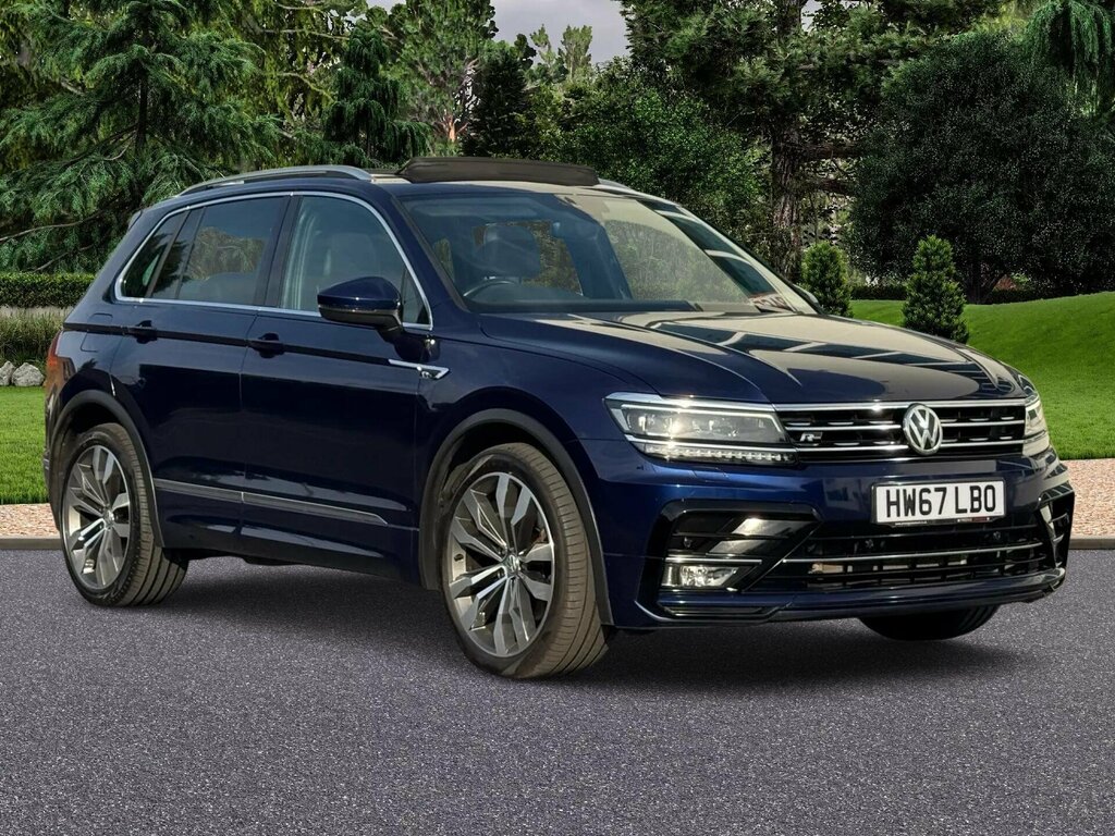 Volkswagen Tiguan 2.0 Tsi R-line Dsg 4Motion Euro 6 Ss Blue