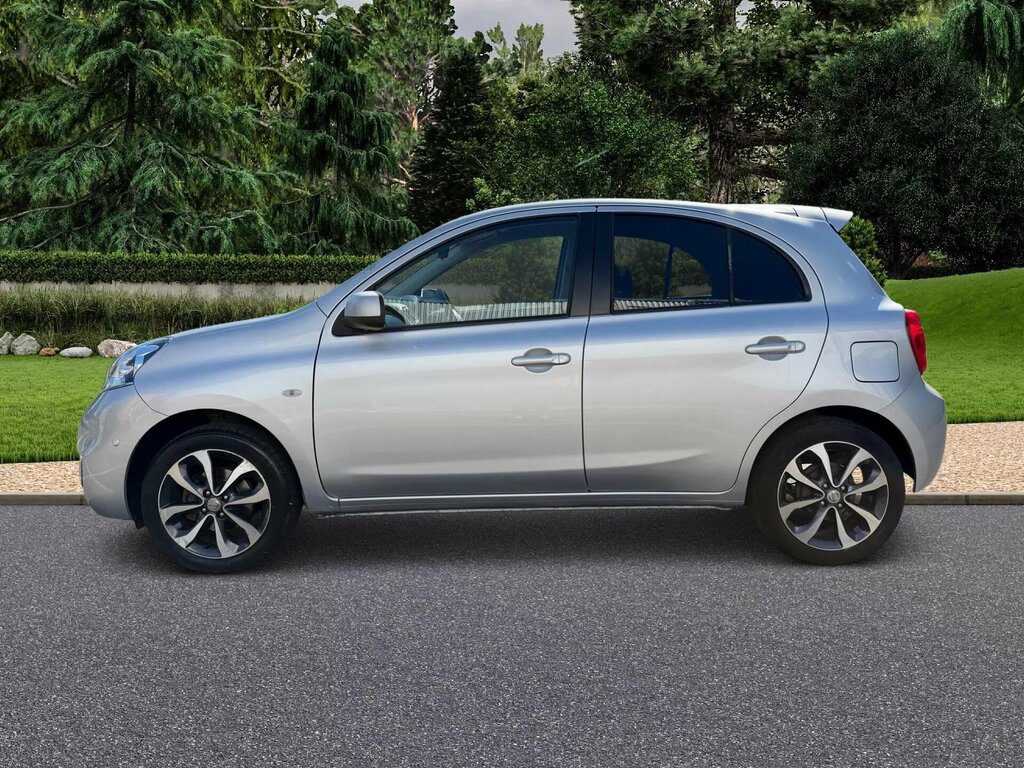 Nissan Micra 1.2 N-tec Cvt Euro 6 Silver #5