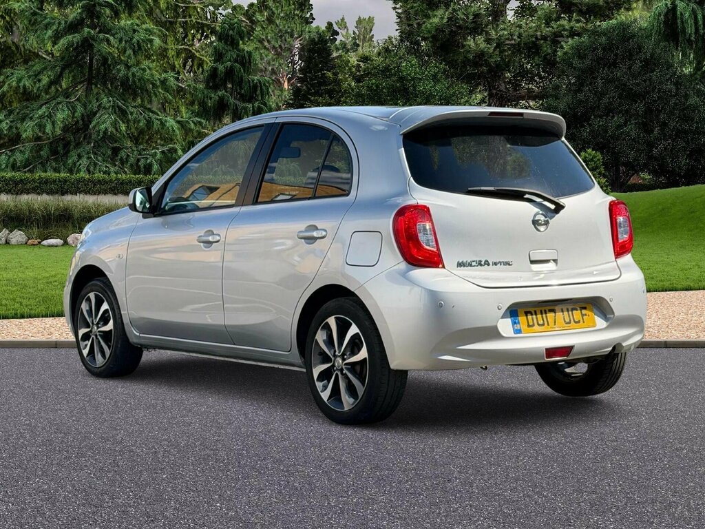 Nissan Micra 1.2 N-tec Cvt Euro 6 Silver #4