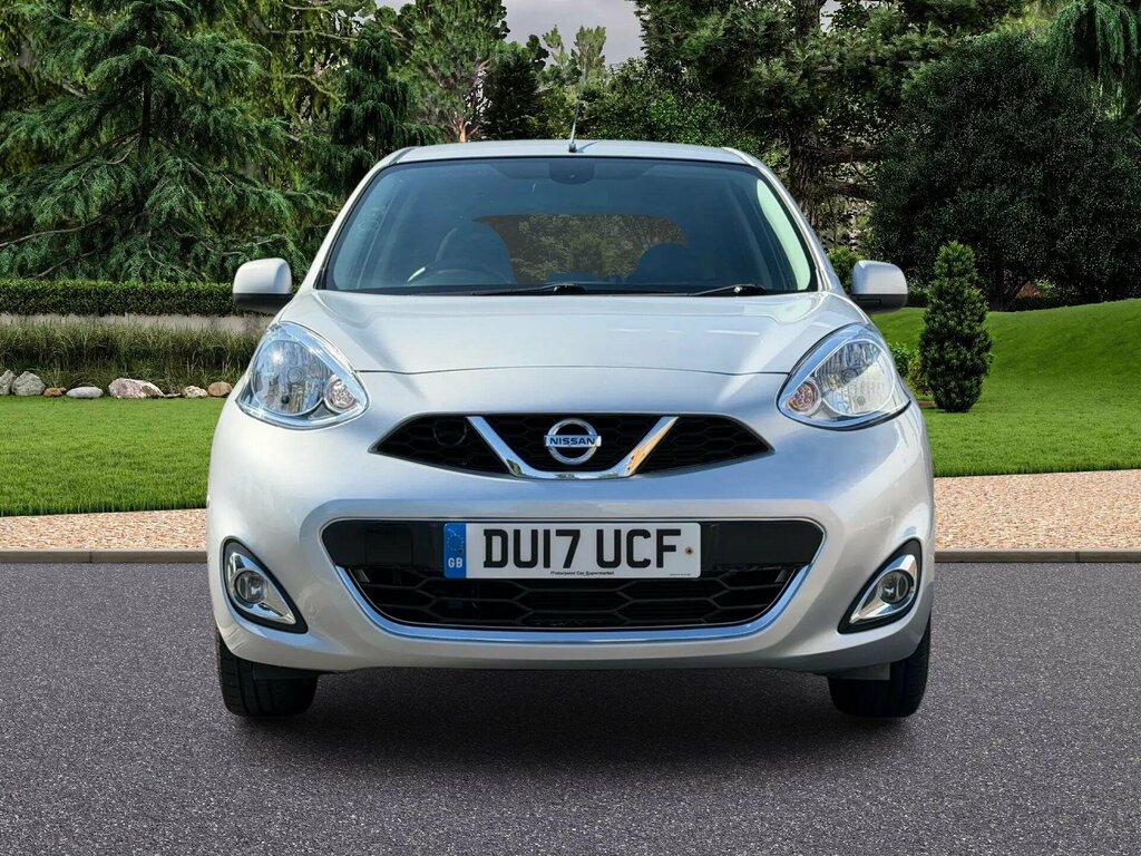 Nissan Micra 1.2 N-tec Cvt Euro 6 Silver #2