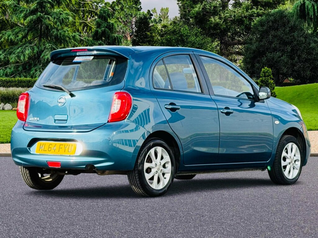 Nissan Micra 1.2 Acenta Cvt Euro 5 Blue #6