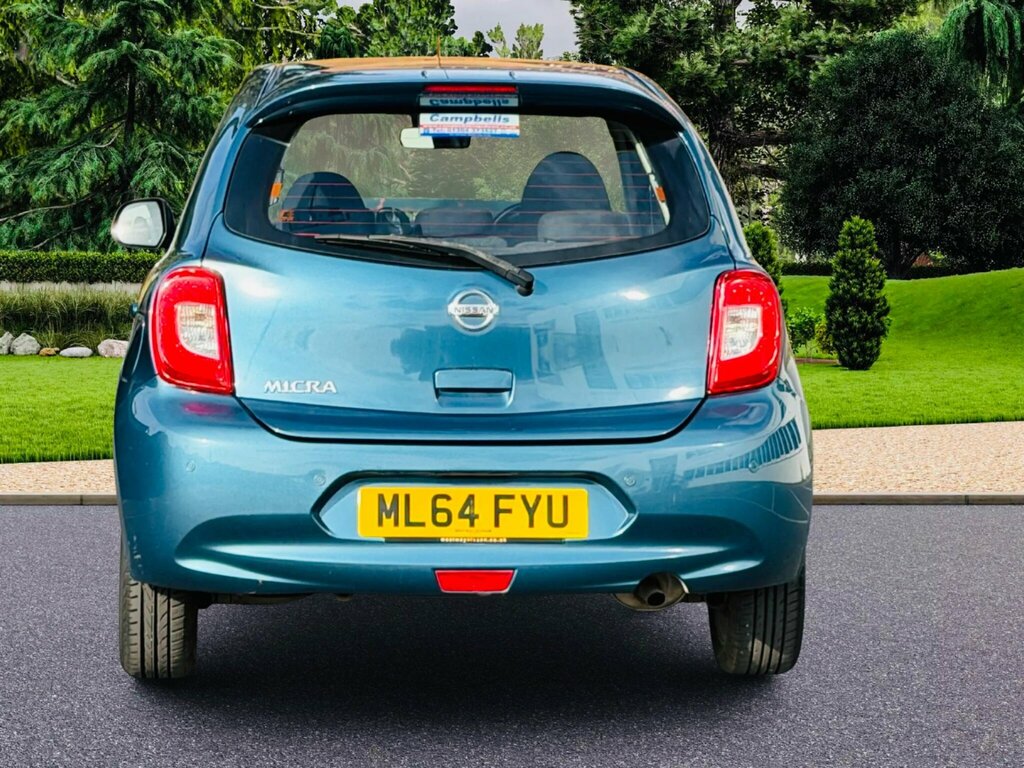 Nissan Micra 1.2 Acenta Cvt Euro 5 Blue #5