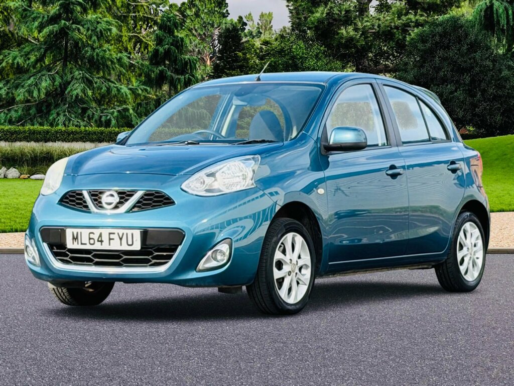 Nissan Micra 1.2 Acenta Cvt Euro 5 Blue #3