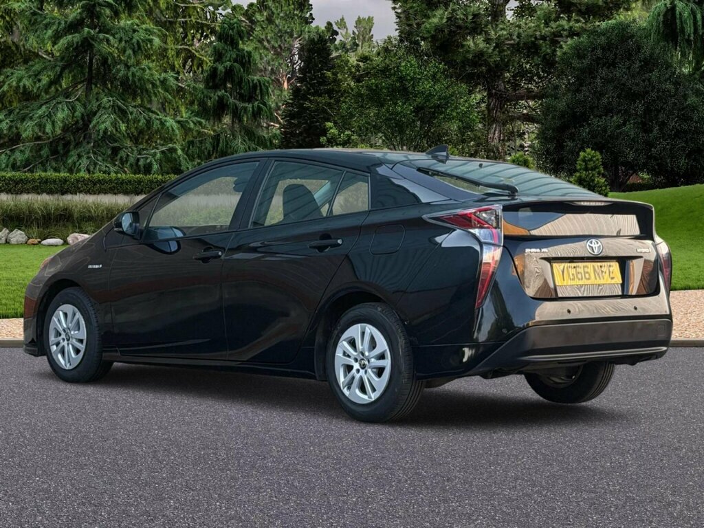 Toyota Prius 1.8 Vvt-h Excel Cvt Euro 6 Ss 15In Alloy Black #4