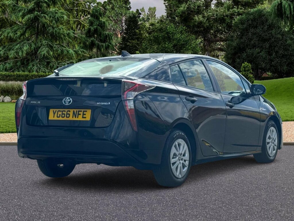 Toyota Prius 1.8 Vvt-h Excel Cvt Euro 6 Ss 15In Alloy Black #6