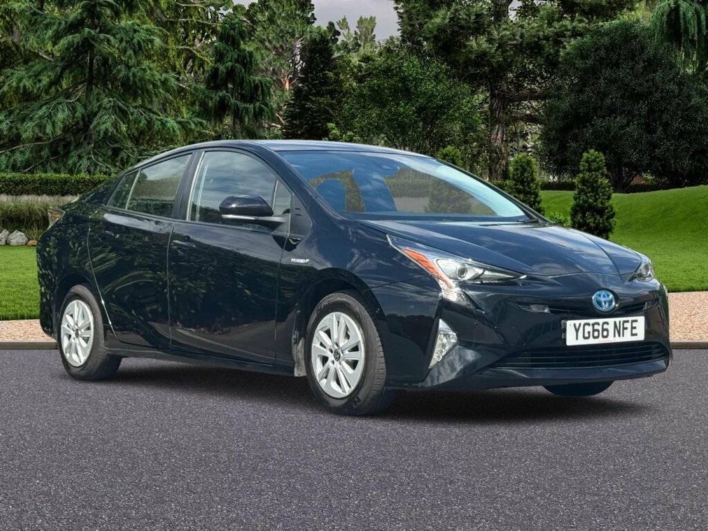 Toyota Prius 1.8 Vvt-h Excel Cvt Euro 6 Ss 15In Alloy Black