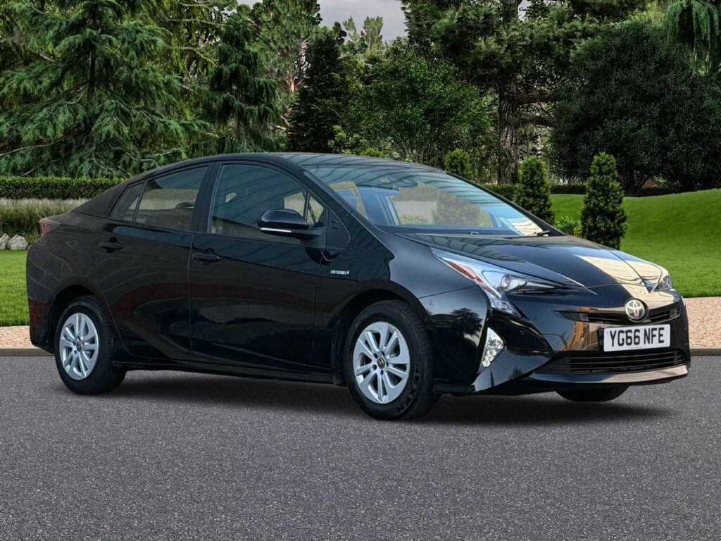 Toyota Prius 1.8 Vvt-h Excel Cvt Euro 6 Ss 15In Alloy Black