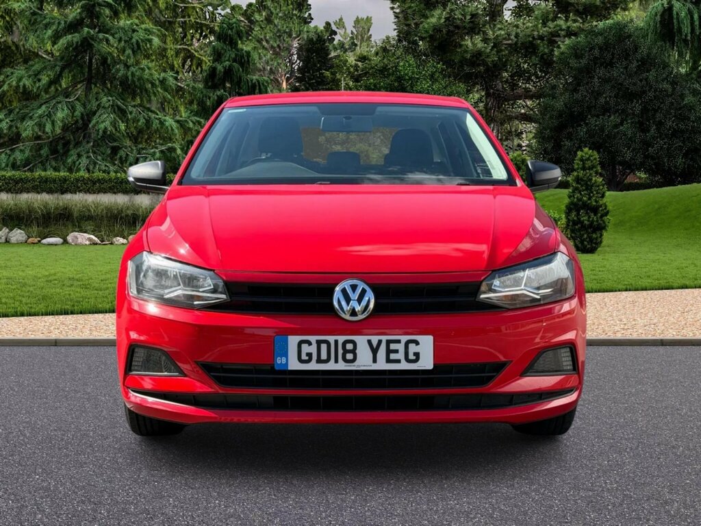 Volkswagen Polo 1.0 S Euro 6 Ss GD18YEG Red #2