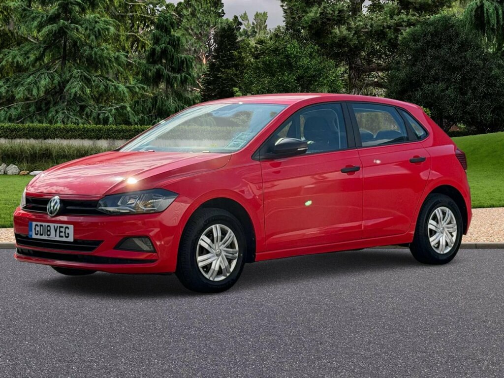 Volkswagen Polo 1.0 S Euro 6 Ss GD18YEG Red #3