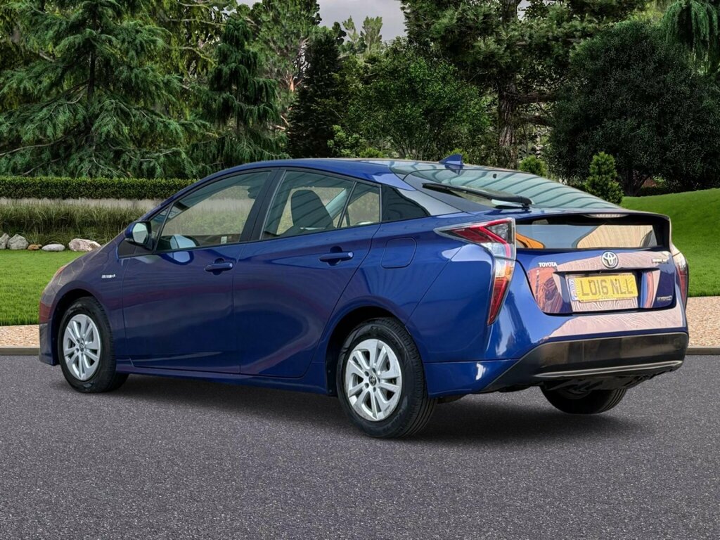 Toyota Prius 1.8 Vvt-h Active Cvt Euro 6 Ss Blue #4
