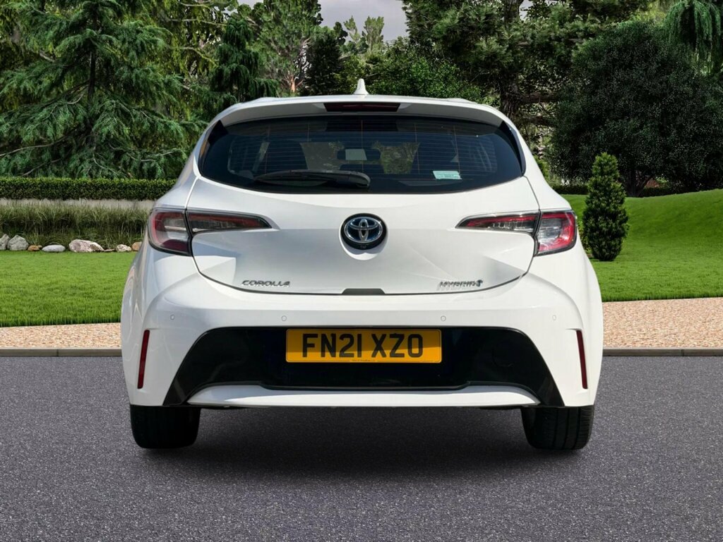 Toyota Corolla 1.8 Vvt-h Icon Tech Cvt Euro 6 Ss White #6