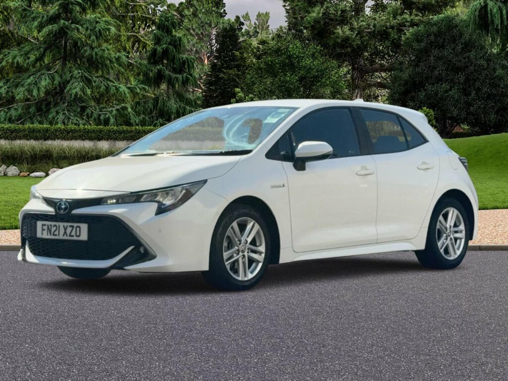 Toyota Corolla 1.8 Vvt-h Icon Tech Cvt Euro 6 Ss White #3