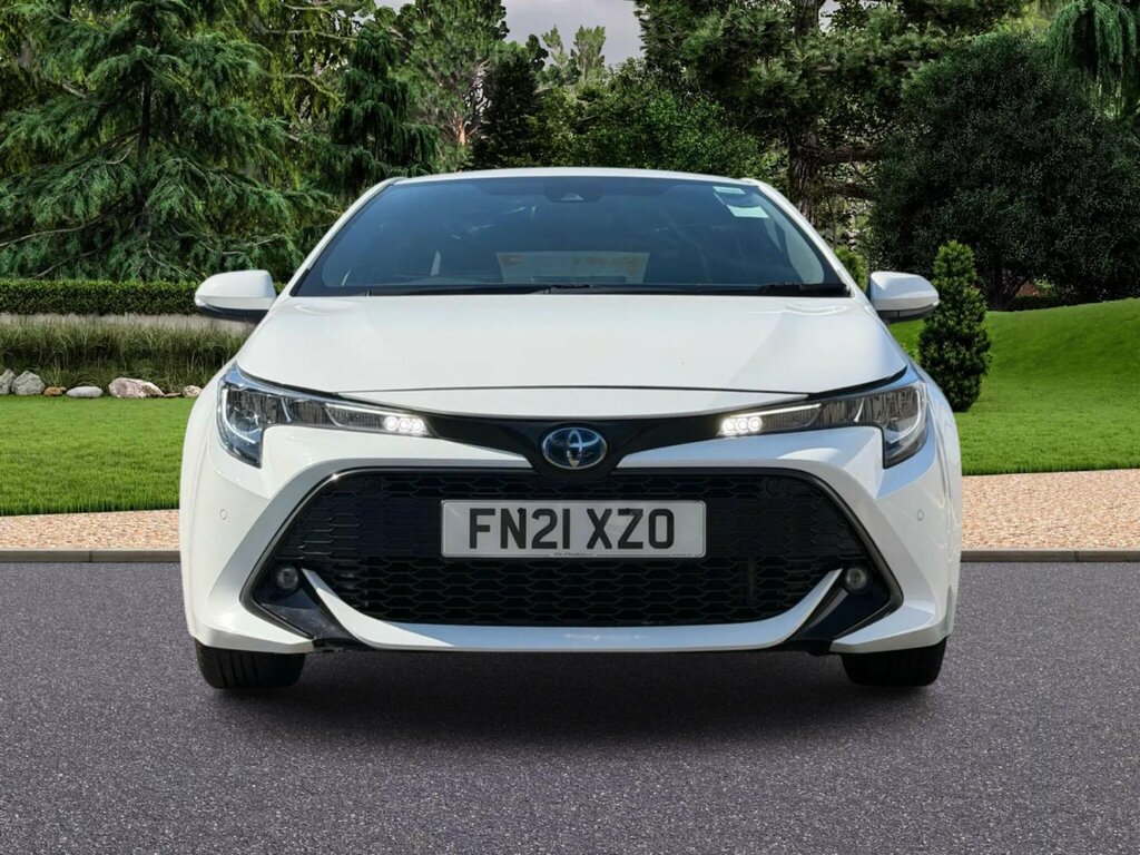 Toyota Corolla 1.8 Vvt-h Icon Tech Cvt Euro 6 Ss White #2