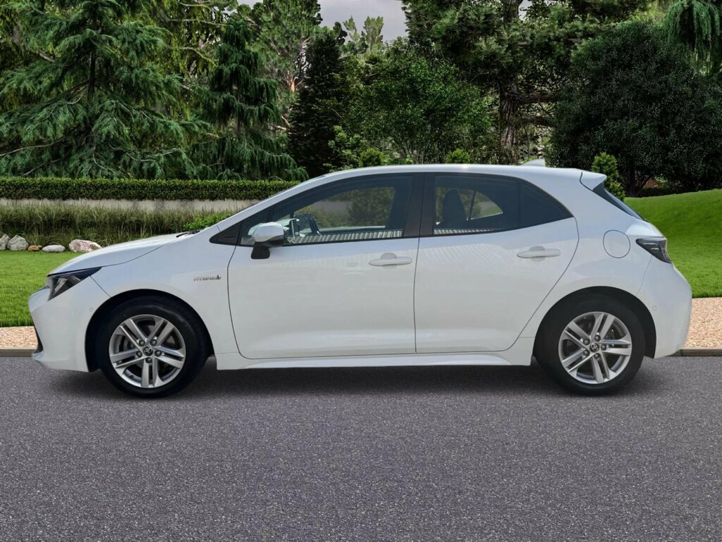 Toyota Corolla 1.8 Vvt-h Icon Tech Cvt Euro 6 Ss White #5