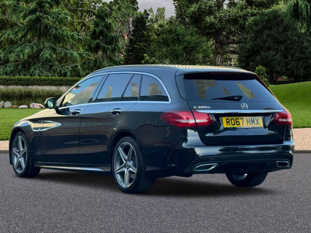 Mercedes-Benz C Class 2.1 C300dh Amg Line Premium G-tronic Euro 6 S Black #4