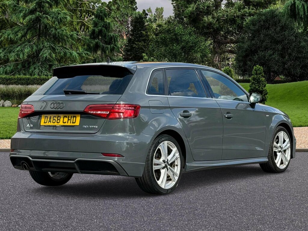 Audi A3 1.0 Tfsi 30 S Line Sportback Euro 6 Ss Grey #4