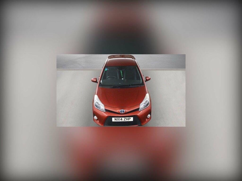 Toyota Yaris 1.5 Vvt-h Trend Cvt Euro 5 Red