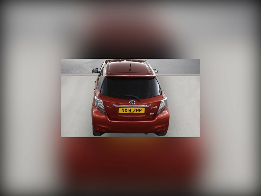 Toyota Yaris 1.5 Vvt-h Trend Cvt Euro 5 Red #2