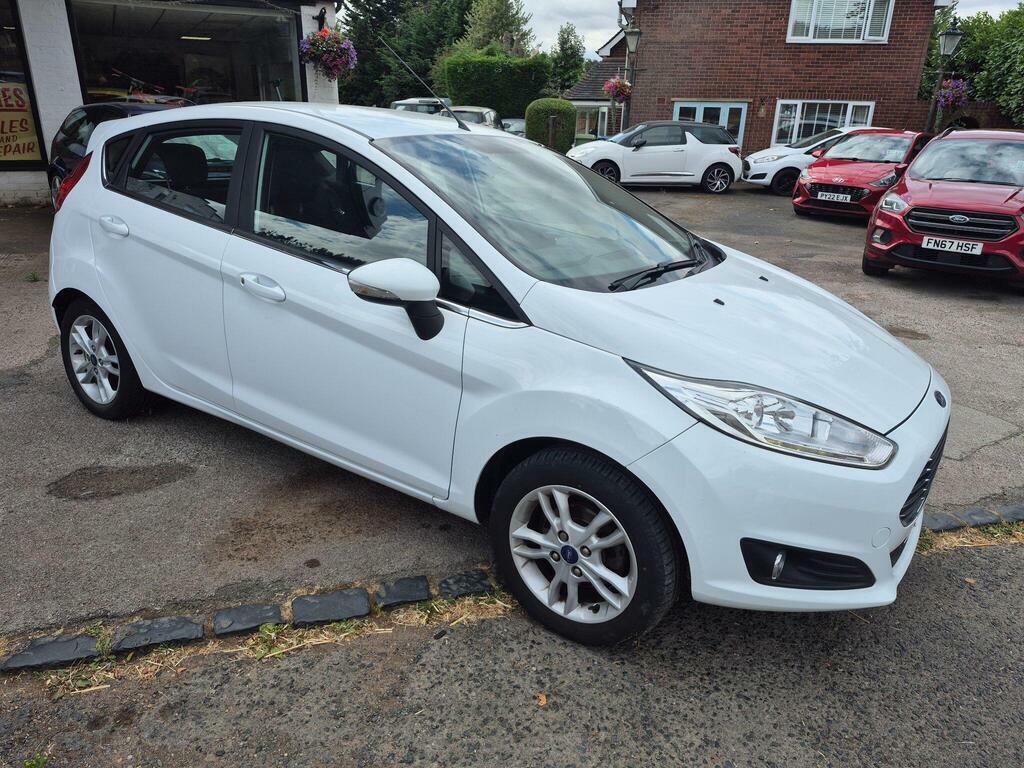 Ford Fiesta 1.25 Zetec Euro 6 White #5