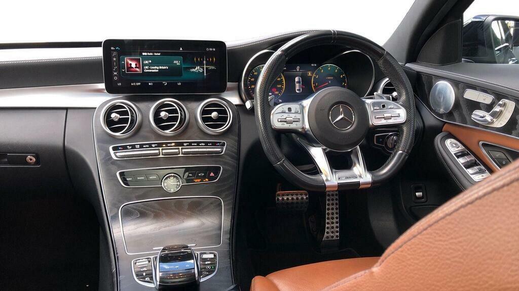 Mercedes-Benz C Class 4.0 C63 V8 Biturbo Amg S Estate Spds Mc Silver #2
