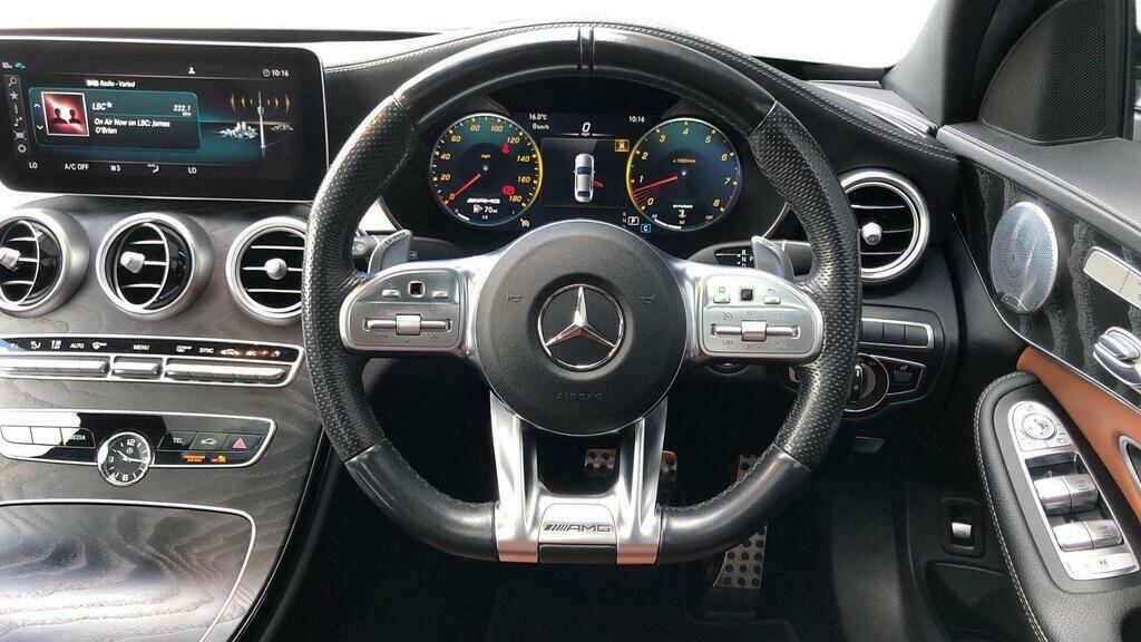 Mercedes-Benz C Class 4.0 C63 V8 Biturbo Amg S Estate Spds Mc Silver #6