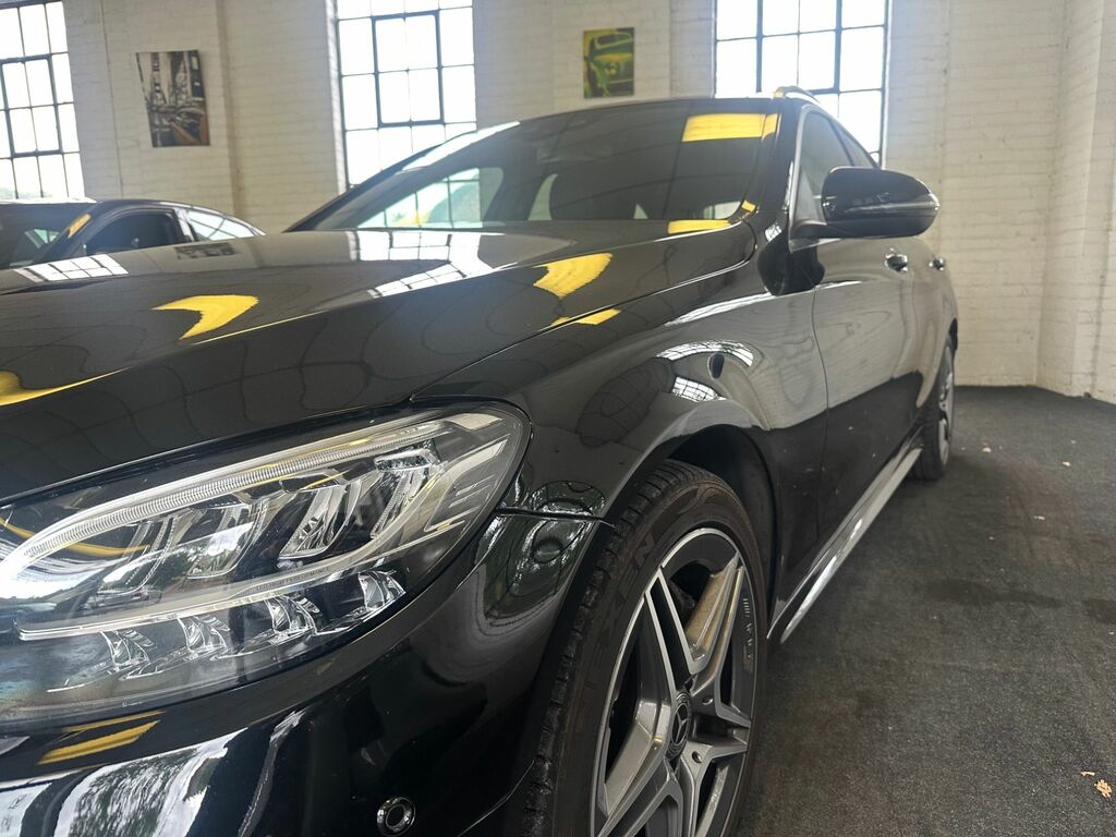Mercedes-Benz C Class 1.5 C200 Mhev Eq Black #4