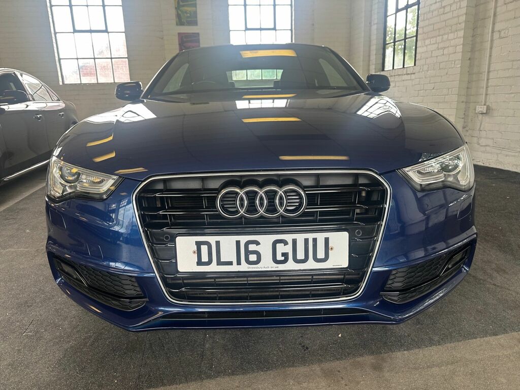 Audi A5 2.0 Tdi S Line Blue #2