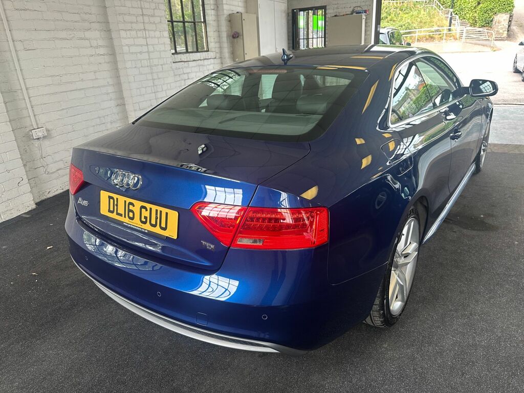 Audi A5 2.0 Tdi S Line Blue #6