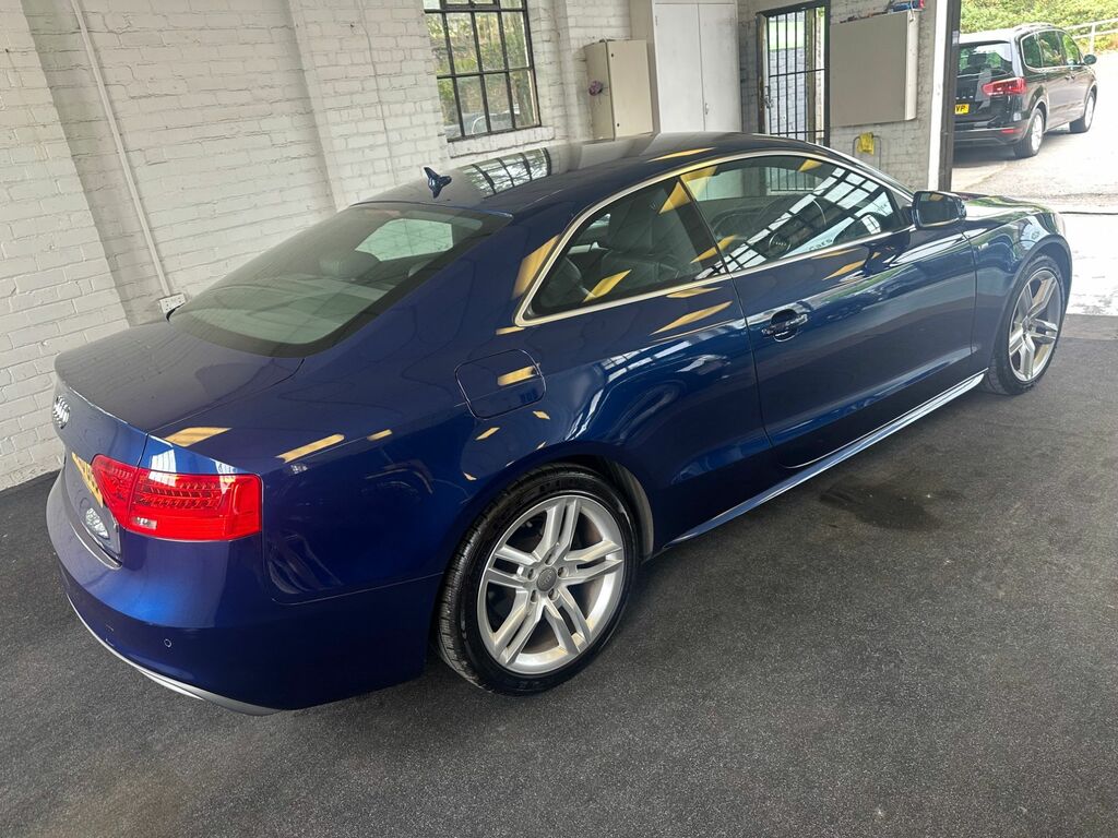 Audi A5 2.0 Tdi S Line Blue #4