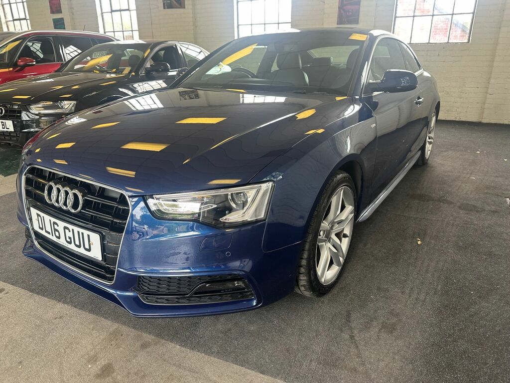 Audi A5 2.0 Tdi S Line Blue #3